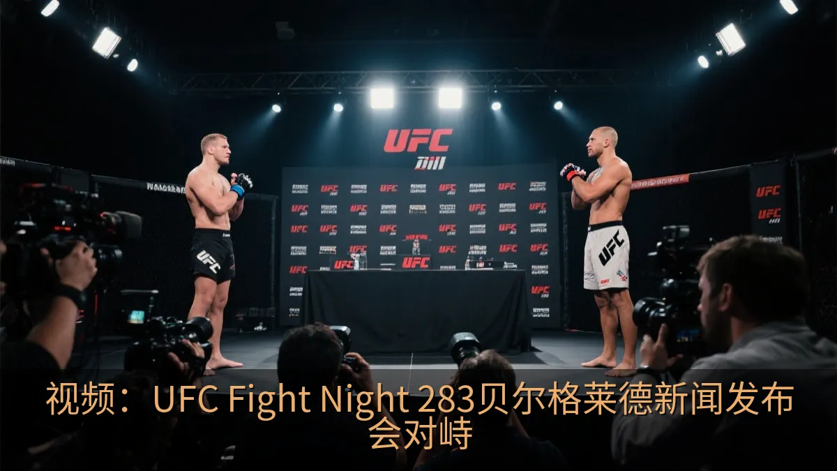 视频：UFC Fight Night 283贝尔格莱德新闻发布会对峙
